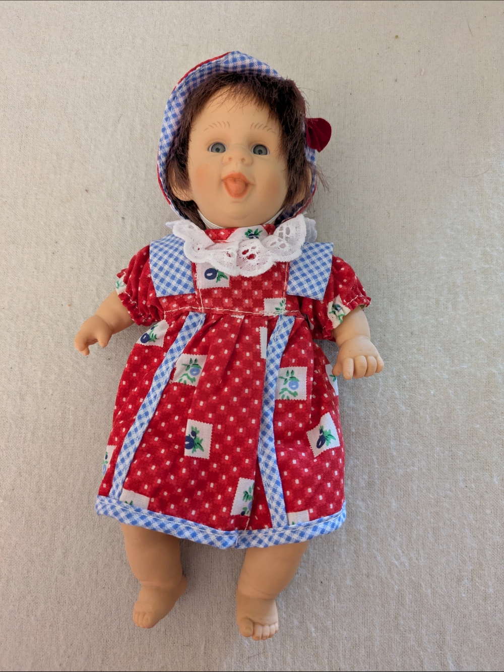 Vintage 90s Gi-Go Baby, Red Floral Dress